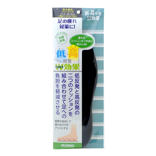 靴中敷(抗菌・消臭/低&高反発/フリーサイズ)【EA910ZE-8】