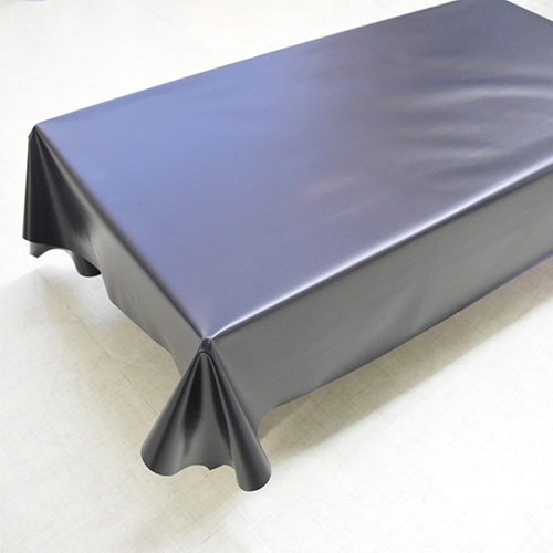 915×0.08mm×25m テーブルクロス(梨地黒)【EA911AF-172】