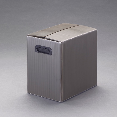 238×333×325mm プラダンボックス(A4/マジックテープ付)【EA911BD-60】