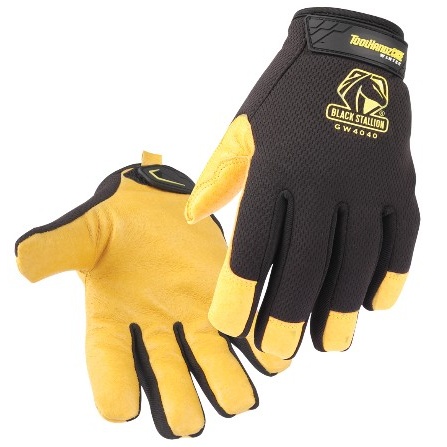 [LL]ワークグローブ(防寒/豚革)【EA915G-133】