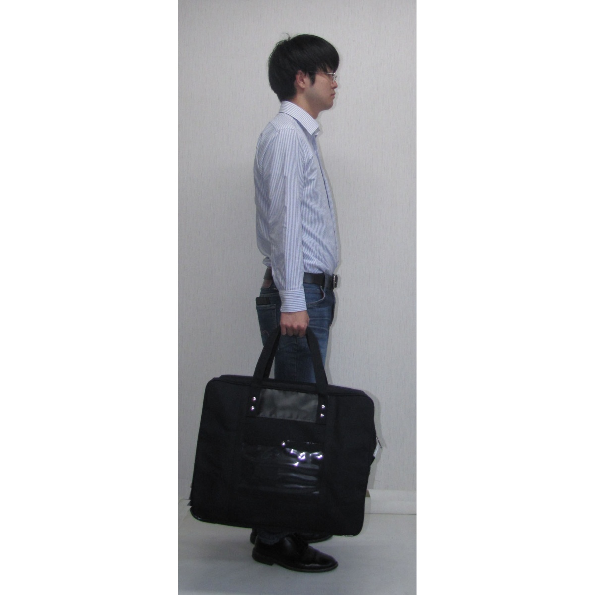 500×200×400mm セキュリティバッグ(鍵付)【EA927AG-365】