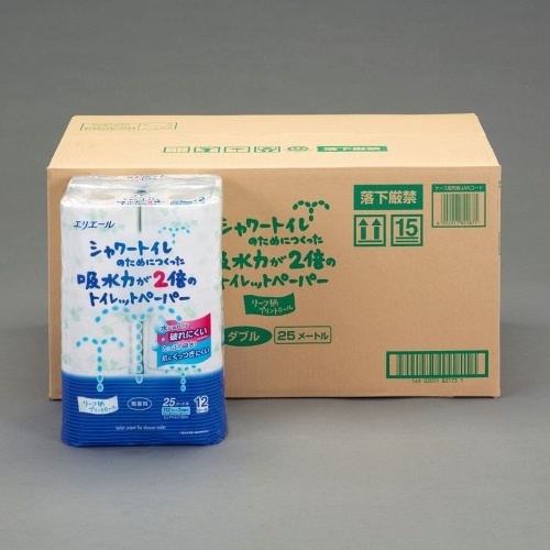 トイレットペーパー(シャワートイレ用/ダブル/72巻)【EA929AD-7B】