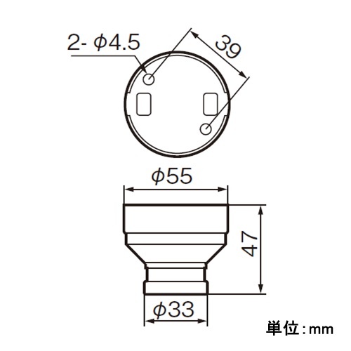 250V/6A 電球用ソケット(E26口金)【EA940C-101】