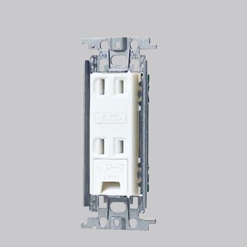 125V/15A 埋込コンセント(2口/アースターミナル付)【EA940CD-467】
