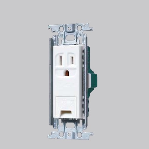 125V/15A 埋込コンセント(1口/アースターミナル付)【EA940CD-468】