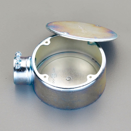 E19 露出ボックス(1方出/丸型)【EA940CS-27】