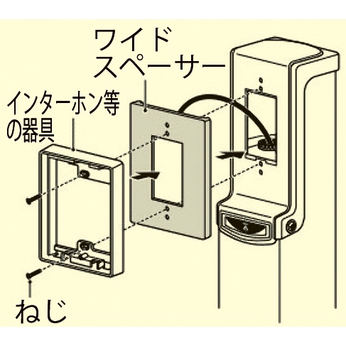 [給電ポール用]取付金具【EA940CV-151】