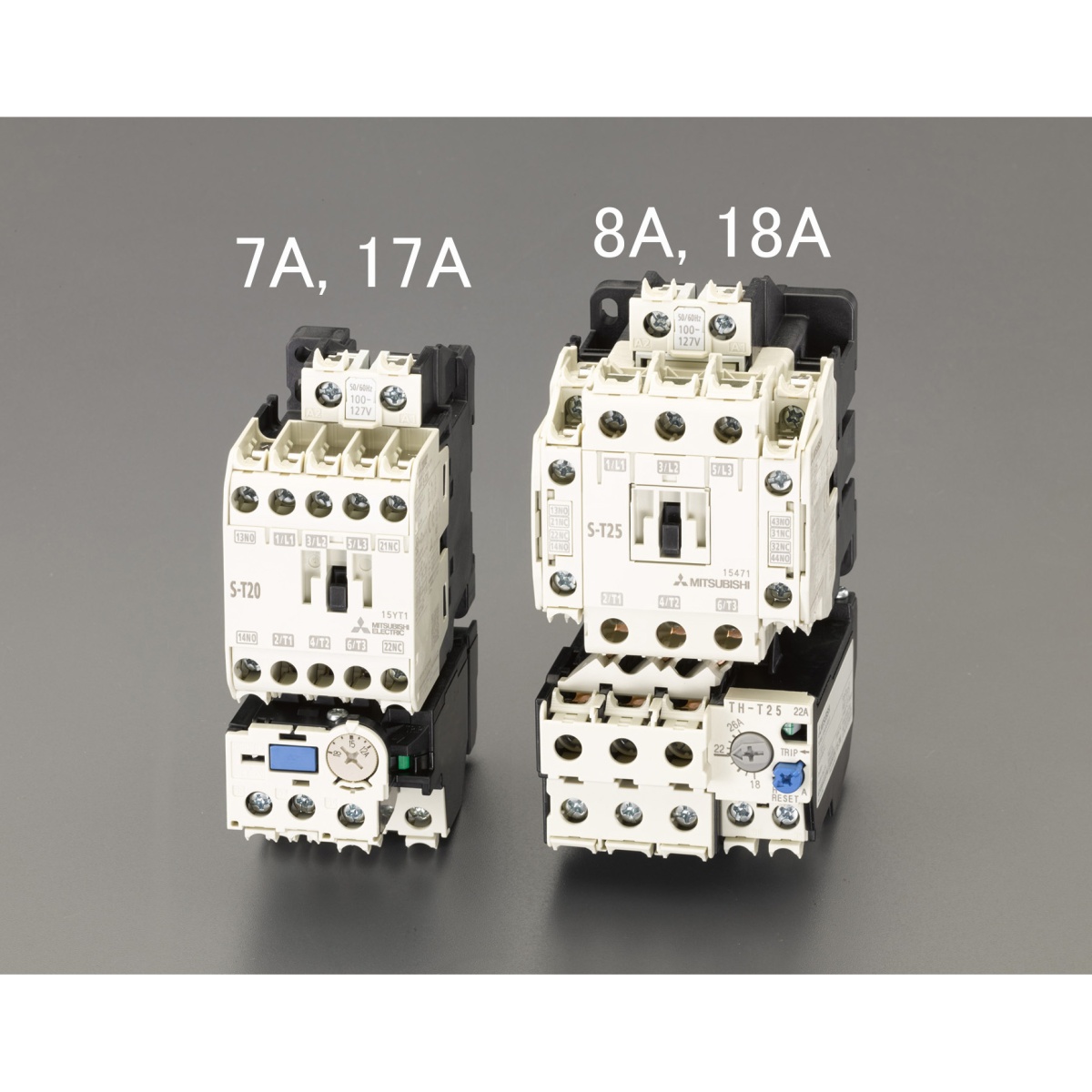 200V/200V・3.7kW 電磁開閉器(非可逆)【EA940MV-17A】