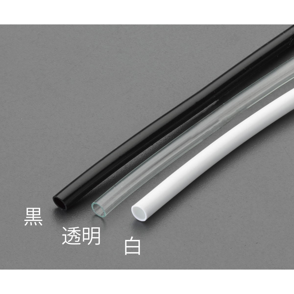 5.0×0.4mm×100m ビニール絶縁チューブ(黒)【EA944AE-23】