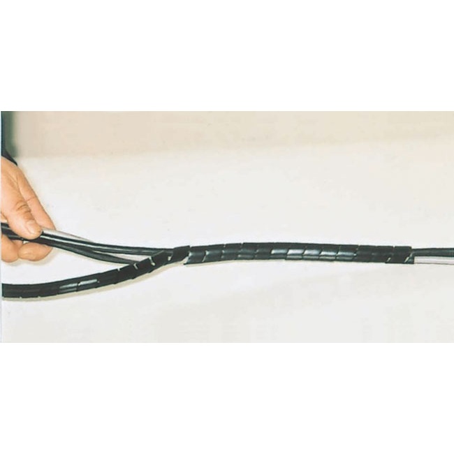 2.50mm×10m スパイラルチューブ(黒)【EA944BX-1.5】