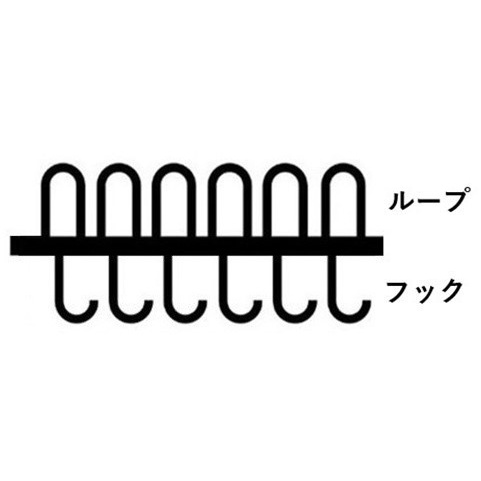20mm×3.0m マジックバンド・両面(赤)【EA944MA-3】