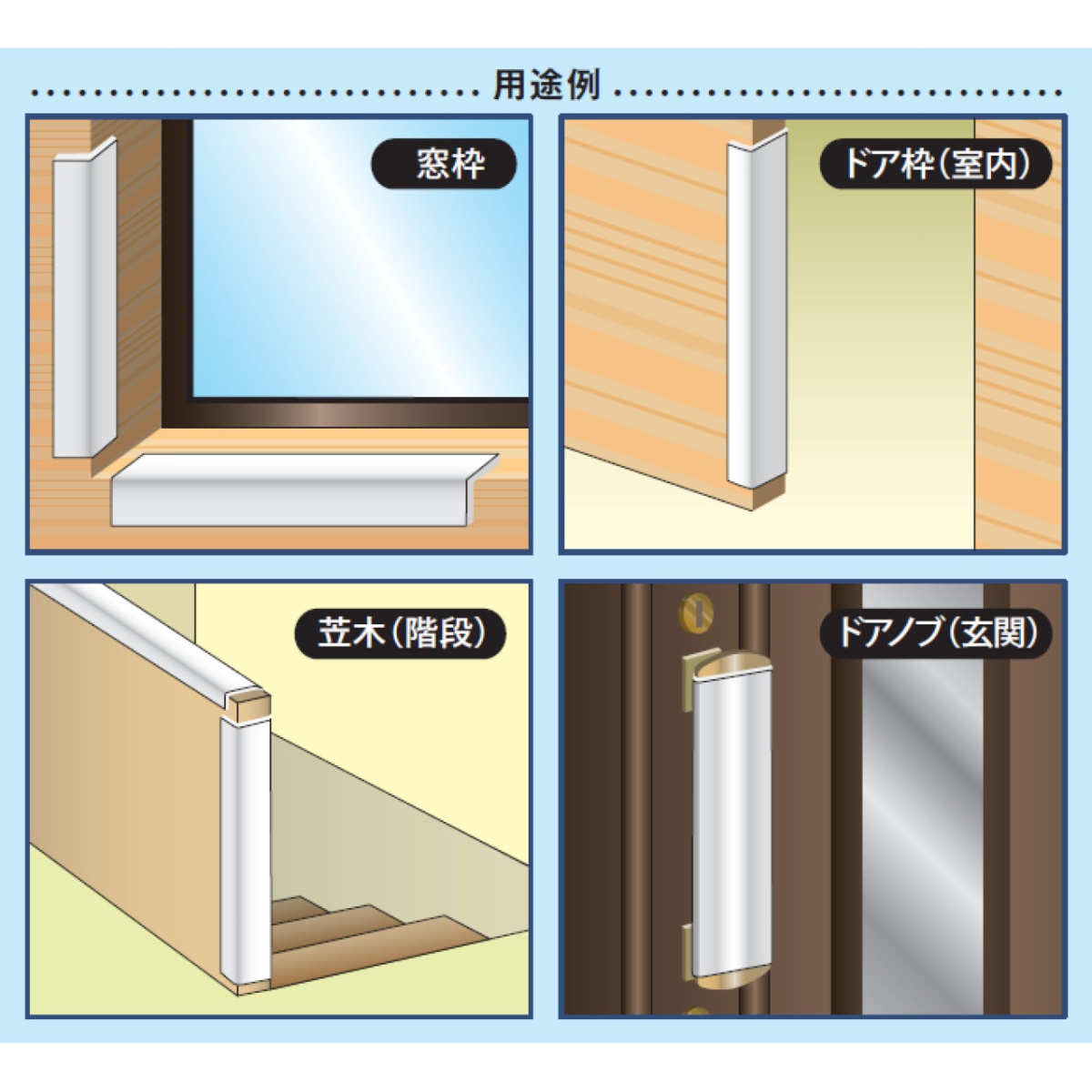 75mm× 7m クッション養生用テープ【EA944MR-31】