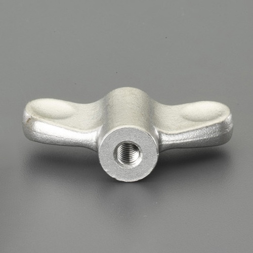 M8 雌ねじウイングノブ(ステンレス製/貫通)【EA948BX-215】