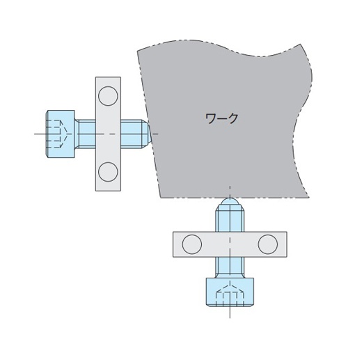 M8 ×35mm[半球]ボールキャップスクリュー【EA948DJ-207】