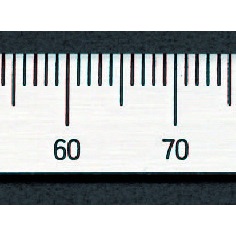 200mm[右方向/上目盛]スケール【EA948J-34】