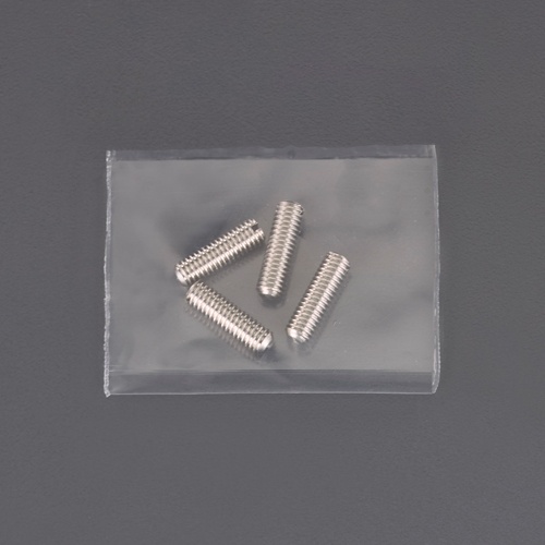 M3.0x 3mm(-)止めねじ(平先/SUS/4本)【EA949D-31】
