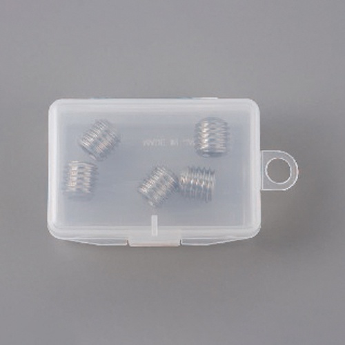 M10x15mm 六角穴付止ねじ(ステンレス製/12本)【EA949MR-1015A】