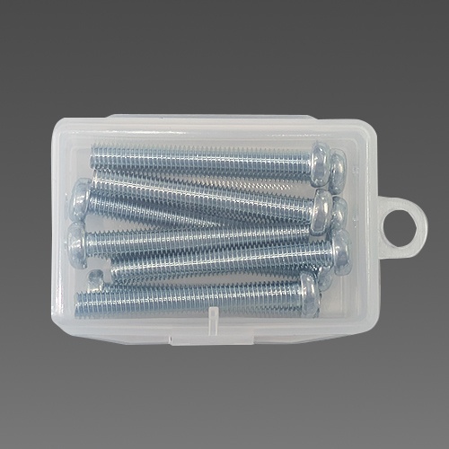 M2 x 5mm 鍋頭小ねじ(ユニクロメッキ/80本)【EA949NE-205】