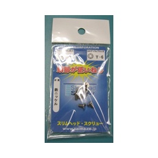 M3x10mm/T6 TORXスリムヘッドスクリュー(8個)【EA949TC-33】