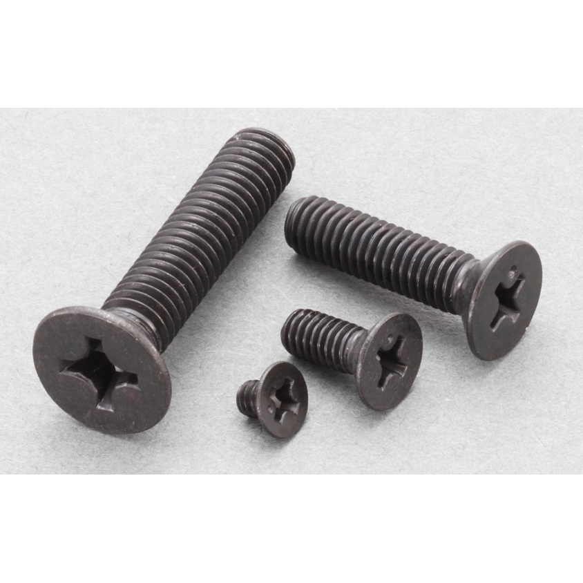 M3-M6 皿頭小ねじセット(ステンレス/黒色)【EA949TF-1】