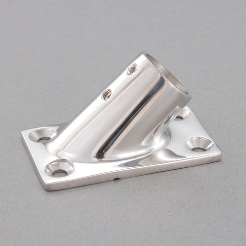 25mm パイプ用アングルベース(ステンレス製)【EA951EW-152】