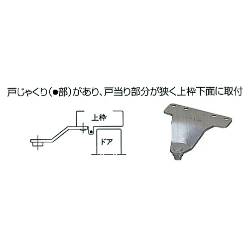 30kg以下 ドアクローザー(パラレル段付型/アンバー)【EA951LD-26A】