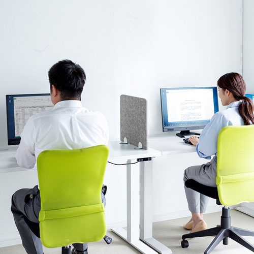 600x109x450mm デスクパーテーション【EA954EA-134】