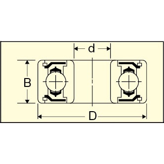 [634ZZ]密封型ミニチュアベアリング【EA966AM-48】