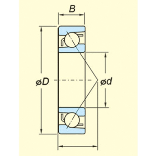 [7202]アンギュラ玉軸受【EA966FA-202】