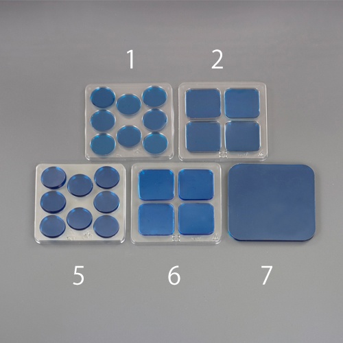 28x28x5mm 耐震ベース(丸/8枚)【EA979D-5】