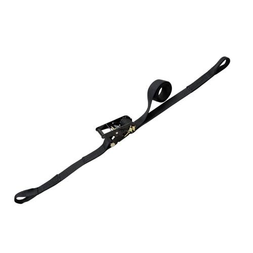 25mm×5.0m/254kg ベルト荷締機(両端アイ型)【EA982SH-5】