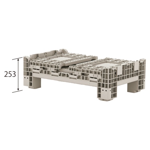 810×515×540mm/500kg メッシュパレット【EA985R-9】