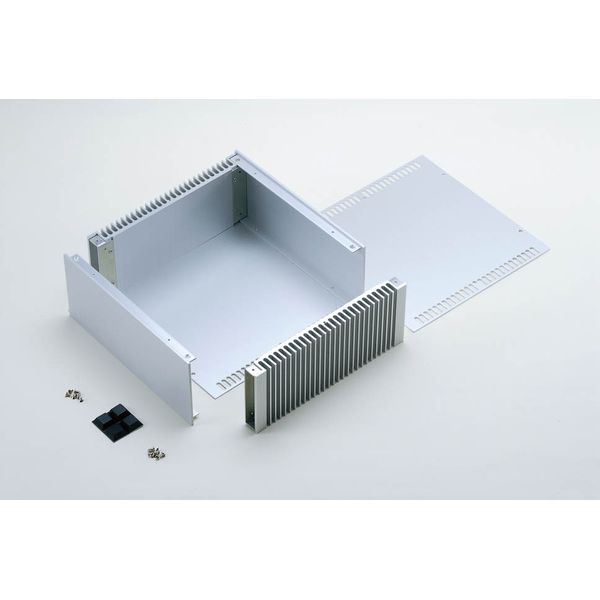 HY型縦型ヒートシンク式アルミサッシケース【HY133-33-23BB】