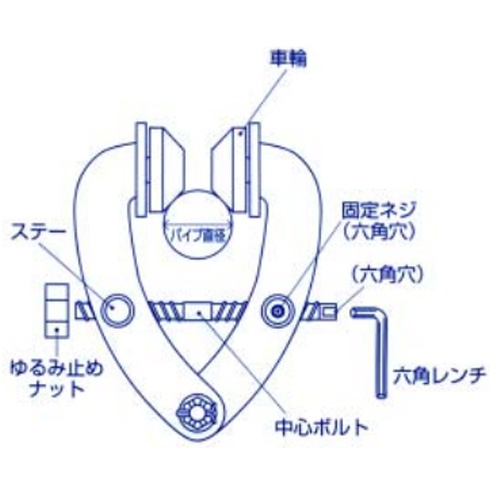 350kg パイプトロリー【EA987E-18】