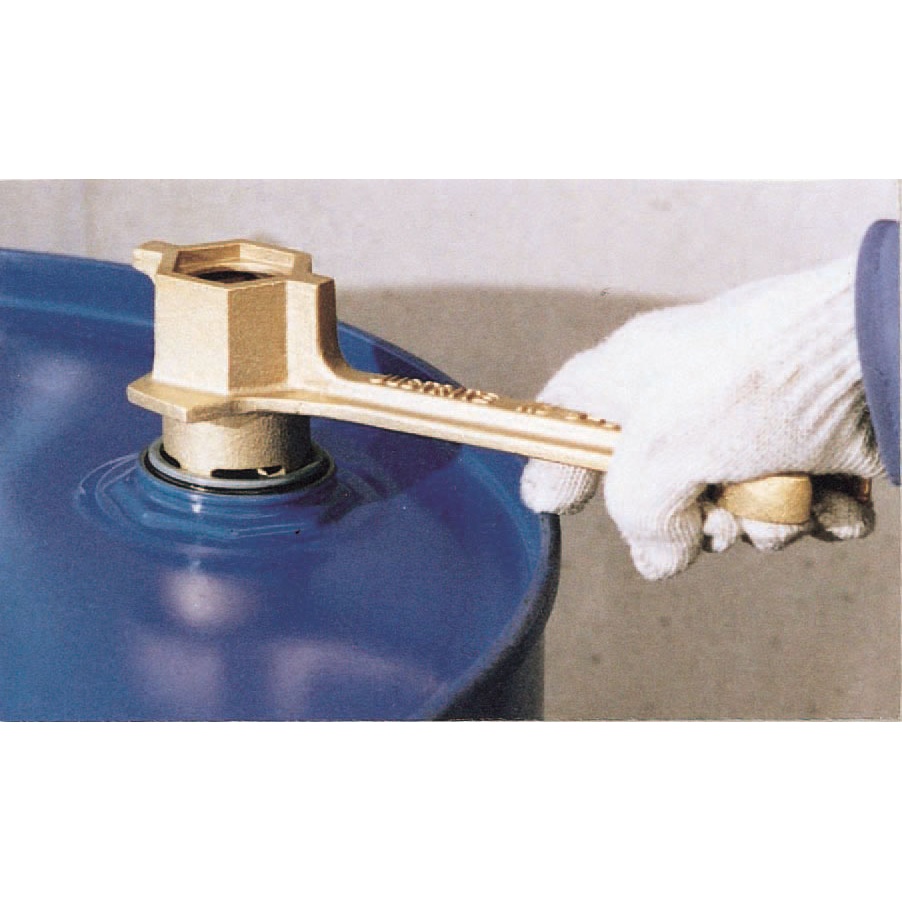 250mm ドラム缶レンチ(ノンスパーク)【EA991JM-1】