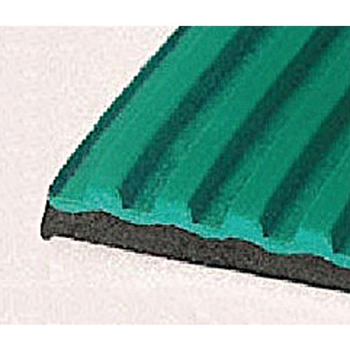 1.2x2.0m/3.0mm ゴムマット(筋入・灰)【EA997RA-51】