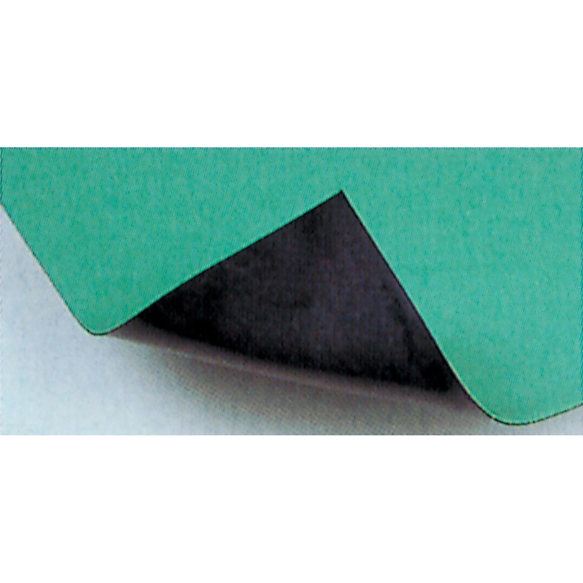 1.0x1.0m/2.0mm 導電性マット(緑)【EA997RB-1】