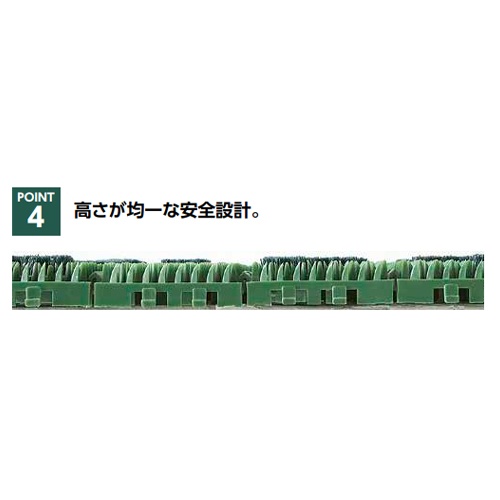 450×450×22mm ブラシマット(連結式)【EA997RX-91】