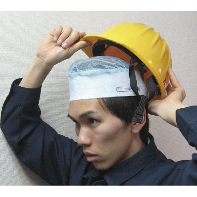 ヘルメットインナーキャップ(60枚)【EA998AX-13】