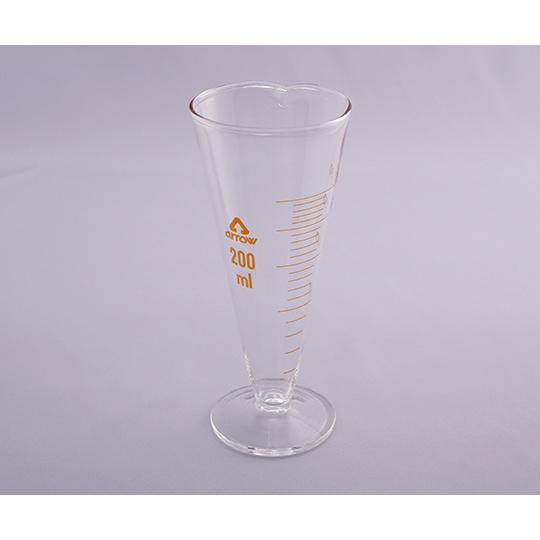 液量計(円錐形)ハイグラス200ml【1-2072-06】