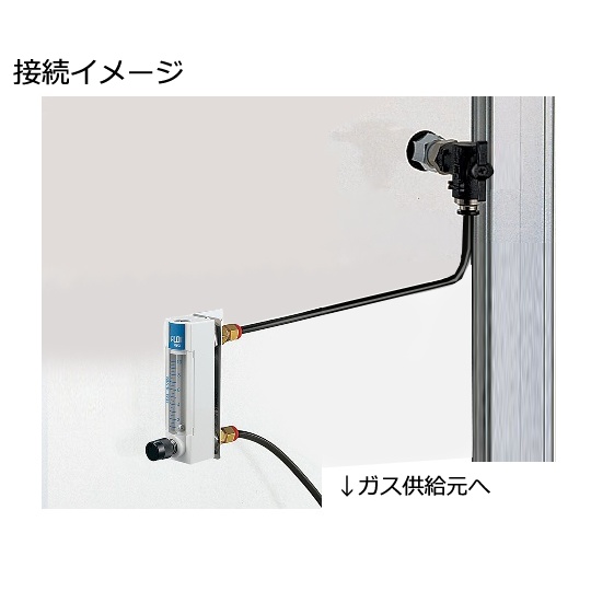 デシケーター用アクセサリー 流量計【1-5216-01】