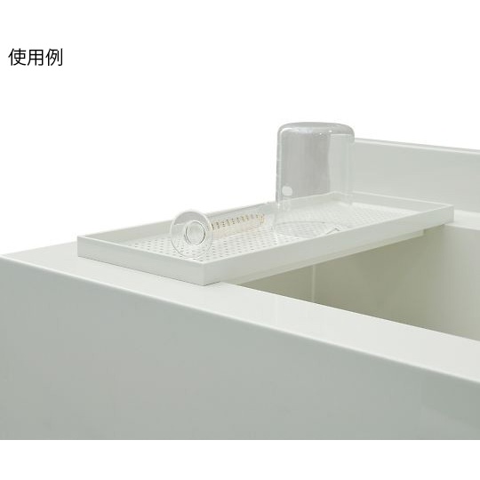 PVC流し台用水切り棚【3-398-10】