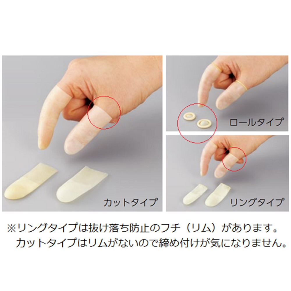 指サック・スポア 2ZN(S15) 1000枚【3-4907-01】