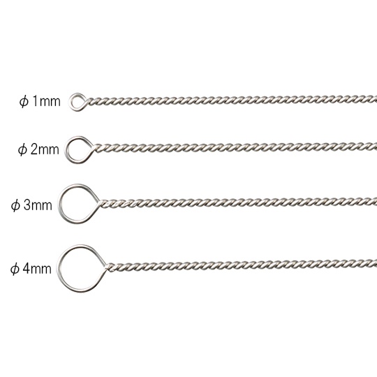 ニクロムループφ1 10本【3-5415-01】