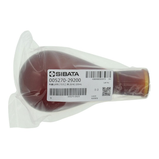 なす形フラスコ29/42200mL【3-5922-05】
