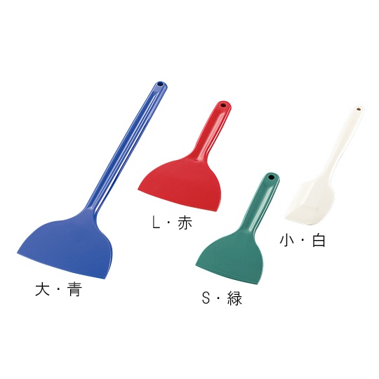 シリコーンヘラ 緑【クリーンヘラ 大】