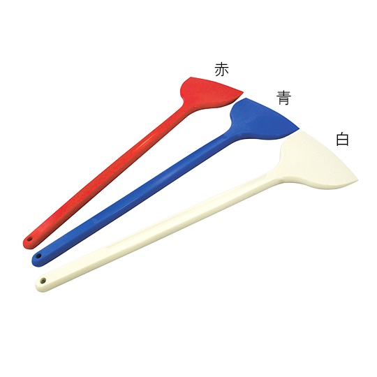 シリコンクリーンヘラ 青 130×500mm 特大L500型【3-6176-03】