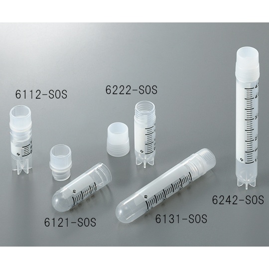 クライオチューブ6122-S0S 500個【3-6368-03】