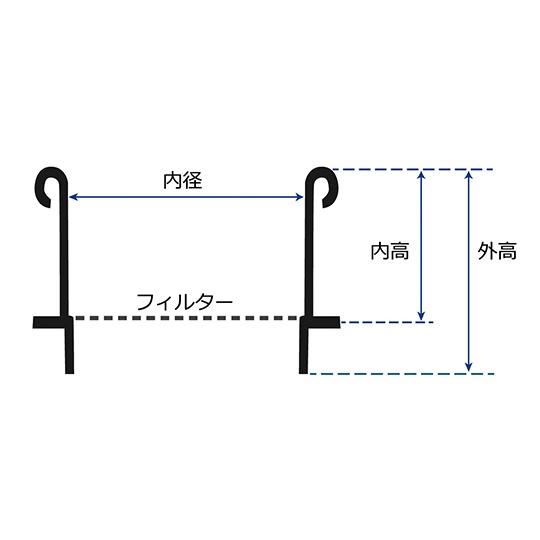 高精度電鋳ふるい S17H30(JIS)【3-6820-14】