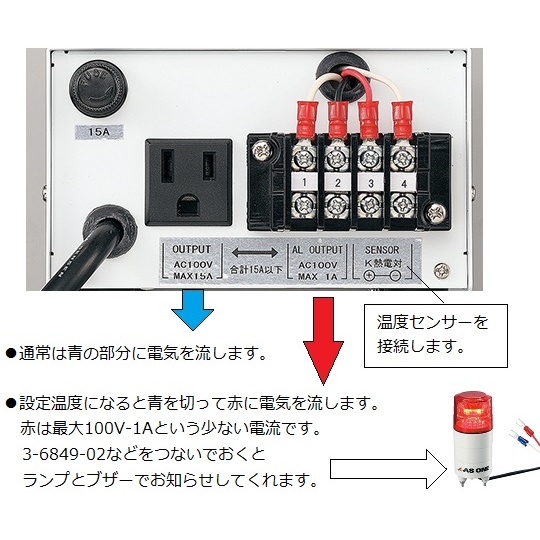 デジタル温度調節器TXN800WAL校正【3-6824-01-20】